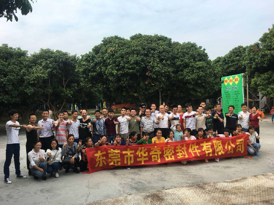 華奇密封件拔河比賽 ，賽出企業(yè)的競爭文化！